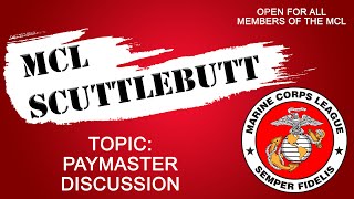 SCUTTLEBUTT PAYMASTER DISCUSSION [upl. by English235]