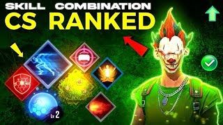 cs rank push free fir game mach jat liaquotSKILL COMBINATION CS RANK🙂 [upl. by Ailad103]