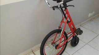 halfbike feita em casa [upl. by Ahsatal104]