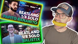 Reacting To BEATLAND First Rounds PAPITO BANAITO BALISTIX [upl. by Noelopan]