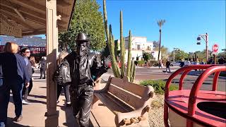 Perfect statue prank sends people running for their lives [upl. by Tehcac]