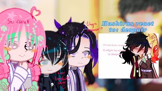 •Hashiras react to Despair• Rengiyuu My video [upl. by Itsim853]