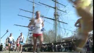 London Marathon Thames News 1992 [upl. by Yllehs]