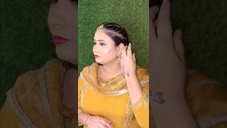 Subtle makeup look makeup hairstyle batala [upl. by Atims]