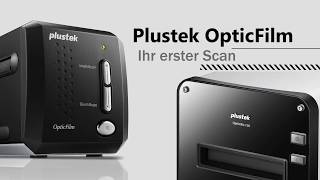 Plustek OpticFilm  Ihr erster Scan [upl. by Loredana147]