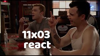 Gallavich Fans React 11x03 [upl. by Ellersick]