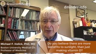 Are There More Benefits to Sunlight Than Vitamin D with Dr Holick [upl. by Yrrad589]