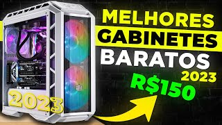 OS MELHORES GABINETES GAMER BONS E BARATOS CUSTO BENEFÍCIO DE 2023 cfans  ATX Micro ATX ITX [upl. by Sseb]