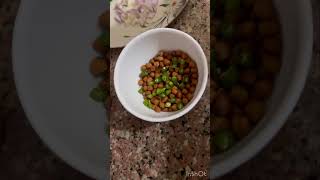 Chana salad recipe 🥗  views viralshorts vlog [upl. by Iron]