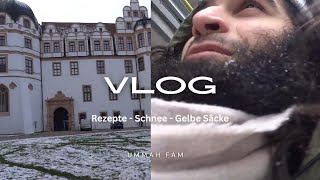 VLOG  Rezepte  Schnee  Gelbe Säcke [upl. by Brout]