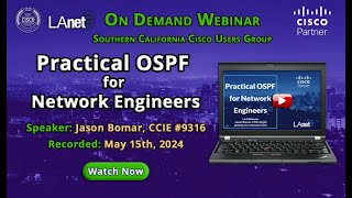 OSPF From Beginner to Intermediate Master OSPF Routing Concepts OnDemand Webinar [upl. by Arnon]