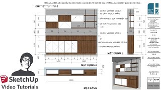 HƯỚNG DẪN SỬ DỤNG LAYOUT SKETCHUP KHAI TRIỄN NỘI THẤT [upl. by Bethina]