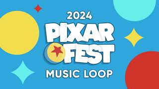 Disneyland Resort Pixar Fest Esplanade Music Loop  2024 Edition [upl. by Tama]