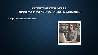 W2 Form Filing Deadline in 2024Shorts [upl. by Lumbye437]