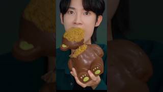 먹방ASMR 곰돌이 두바이 초콜릿 디저트 Chocolate Mukbang Dessert [upl. by Prudence]