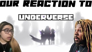 Reaction video  UNDERVERSE 01 By Jakei [upl. by Vig]