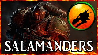 SALAMANDERS  Anvils of War  Warhammer 40k Lore [upl. by Lesnah]