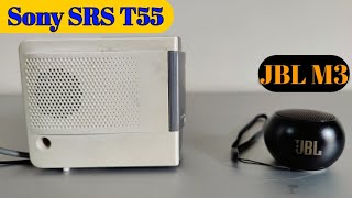 Sony SRS T55 vs JBL M3 Mini Speaker Sound Test 🔥🔥 [upl. by Orsay]