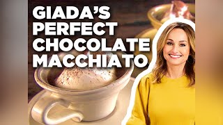 Giada De Laurentiis Perfect Chocolate Macchiato  Everyday Italian  Food Network [upl. by Aynodal]