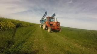 Traitement Fongicide 2016  Renault  John Deere amp Berthoud [upl. by Netsua]