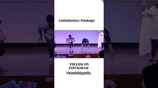 Calisthenics Reaction 🔥Subscribe for more❤️calisthenics shorts fitness ytshorts vlog [upl. by Eedya]