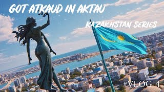 WE GOT ATKAUD IN AKTAU  AZERBAIJAN TO KAZAKHSTAN TRAVEL VLOG  KAZAKHSTAN SERIES VLOG 4 [upl. by Patrich45]