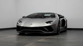 2022 Lamborghini Aventador Ultimae Roadster Grigio Titan  Walkthrough [upl. by Cherry]