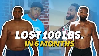 HOW I LOST 100LBS IN 6 MONTHS [upl. by Burl]