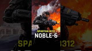 Who Is SPARTANB312 quotNoble Sixquot haloreach halo halolore [upl. by Coplin]