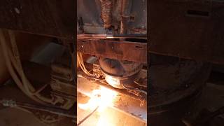 Iron copper brazing youtubeshorts short [upl. by Eniak]