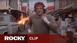 Rocky 810 Movie CLIP  Training Montage 1976 HD [upl. by Nodyarb]