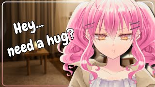 F4A Tsundere Friend Realizes Youre Depressed comfort hugs bratty soft dom ASMR Roleplay [upl. by Atworth]