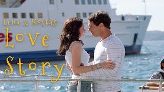 Lena and Kostas  Love Story [upl. by Crisey]