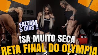 ISA PEREIRA ESTÁ MUITO SECA  RETA FINAL PARA O MR OLYMPIA 2023 [upl. by Herc]