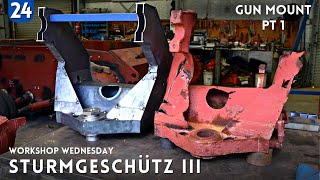 WORKSHOP WEDNESDAY Scratch building a StuG III G 75 cm StuK 40 L48 Mount [upl. by Imnubulo863]