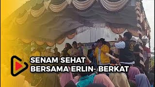 Warga Kelurahan Mambulau Antusias Ikuti Senam Sehat Bersama Erlin Berkat [upl. by Othilie728]