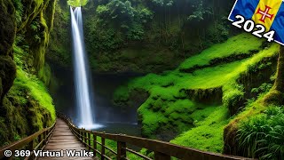 🦶A walk along the levada Levada Nova 🇵🇹 Europe Portugal island quotMadeiraquot in the Atlantic ocean [upl. by Ewolram]