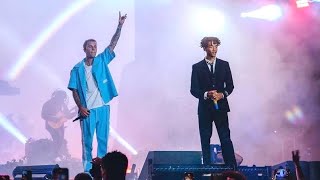 Justin Bieber  Never Say Never ft Jaden 🤩 Live from the Freedom Experience [upl. by Nnairda]