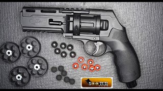 TR50 50 Caliber C02 Revolver For Home Defense [upl. by Ettenoj]