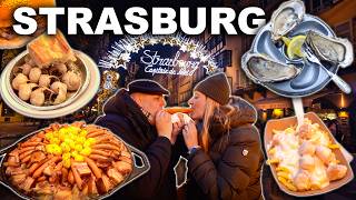 Weihnachtsmarkt Straßburg Foodtour  DAS hätten wir so nicht erwartet🤯🍲❌ [upl. by Vania]