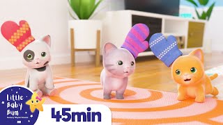 Three Little Kittens  Nursery Rhymes with Subtitles [upl. by Tersina]