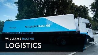 How does an F1 team move around the world  Williams Racing [upl. by Imoyn]