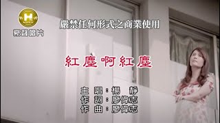 楊靜紅塵啊紅塵【KTV導唱字幕】 [upl. by Chapin108]