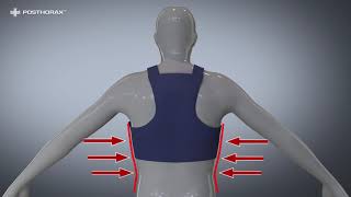 Fitting a POSTHORAX Sternum Support Vest on a Patient [upl. by Zeph]