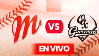 México vs Oaxaca  Liga Mexicana de Beisbol Hoy Partido En Vivo 1 de Match Live 2024 [upl. by Nesahc]