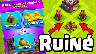 Clash of Clans MAX de Gemmes mise à jour  Tours à bombes  nouvelles troupes et plus [upl. by Harden]