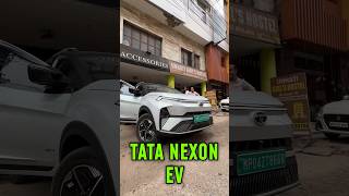 Tata Nexon EV Ventilated Seat Cover  Airbag Seat cover  Dark Interiors [upl. by Talie]