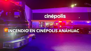 Incendio en Cinépolis Anáhuac [upl. by Gnourt]