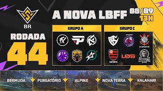 A NOVA LBFF🚨FFWS BR 🏆RODADA 44  GRUPOS A e C  LBFF 🚨 FREEFIRE [upl. by Ralleigh131]