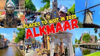 4K DISCOVER THE REAL TREASURE IN THE CITY OF ALKMAAR Netherlands  Best Places To Visit in 2023 [upl. by Karrie]